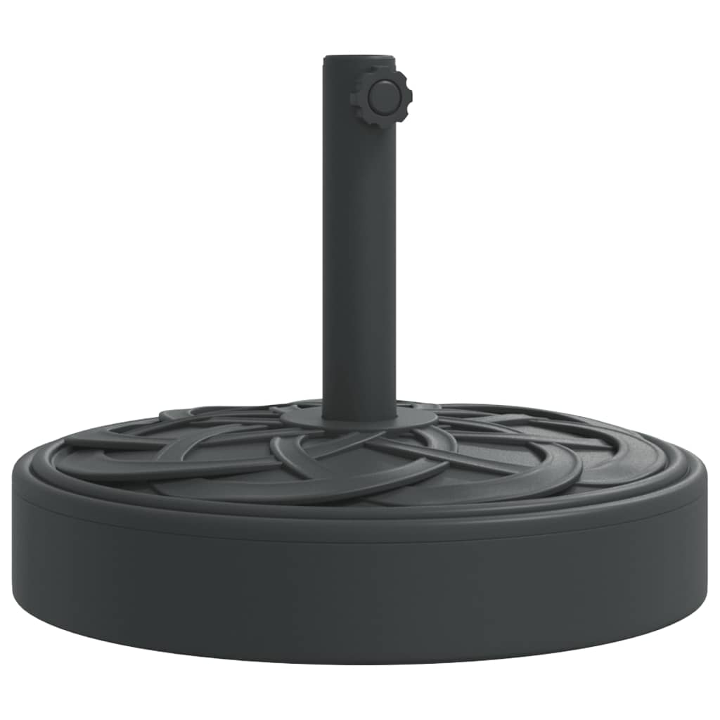 Pied de parasol Vidaxl pour mâts de ø38 48 mm 25 kg rond