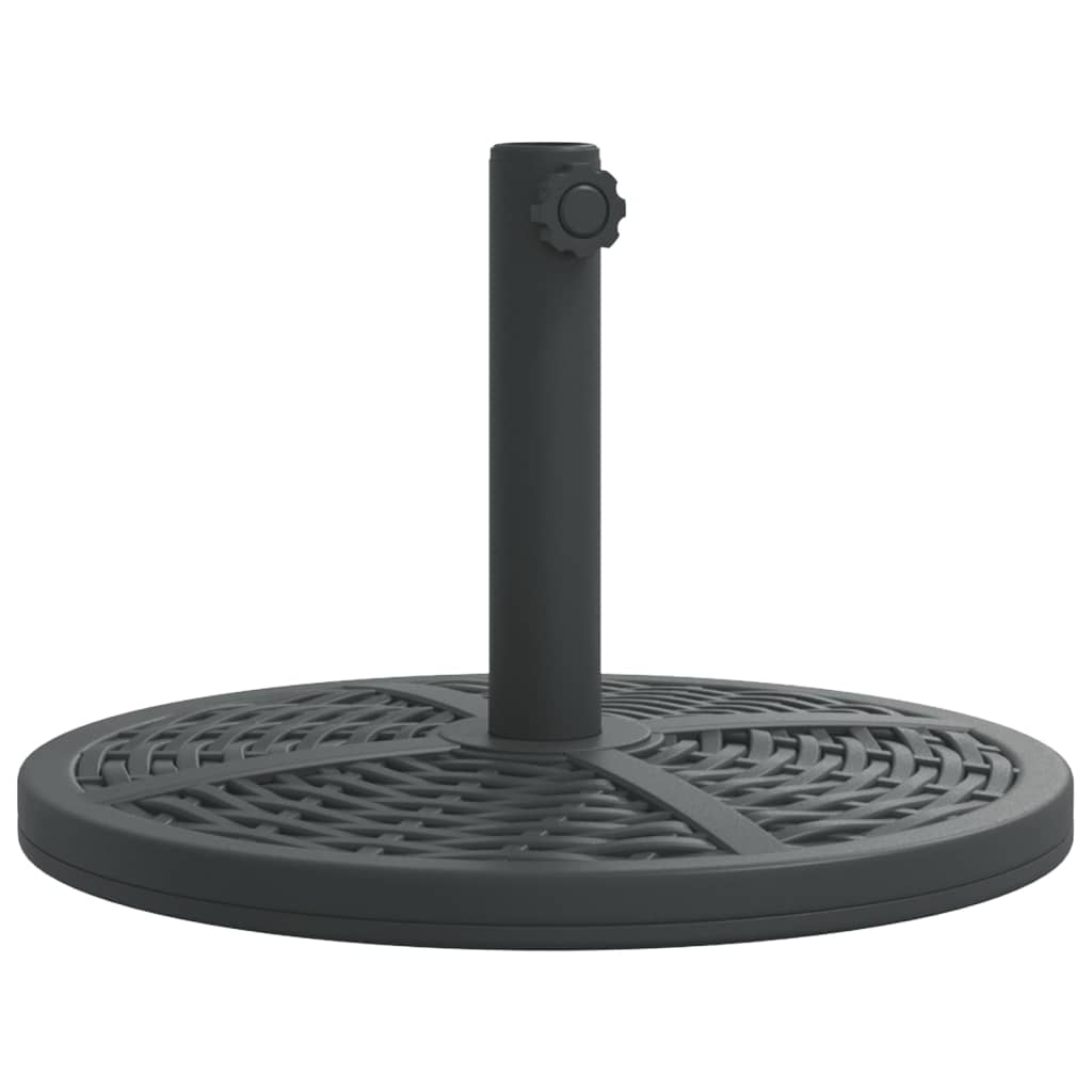 Pied de parasol Vidaxx pour mât de ø38 48 mm 12 kg rond