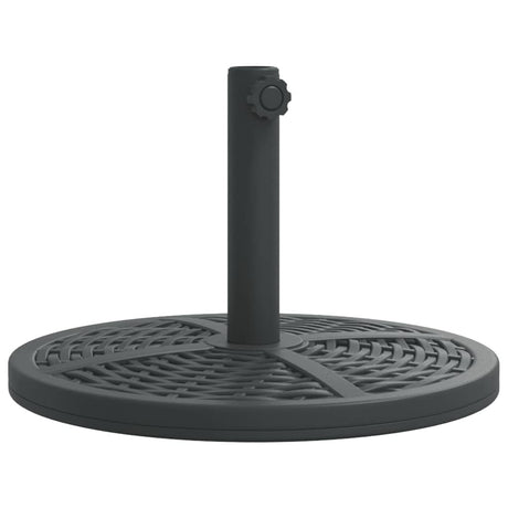 Pied de parasol Vidaxx pour mât de ø38 48 mm 12 kg rond