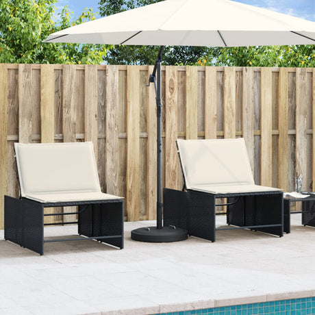 Pied de parasol VidaXL avec poignées pour mât de ø38 48 mm 25 kg rond