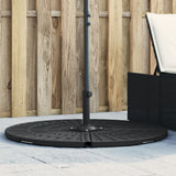 Poids de parasol VidaXL avec poignée pour pied croisé 14 kg