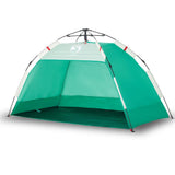 VidaXL beach tent 2-person waterproof fast-release sea green