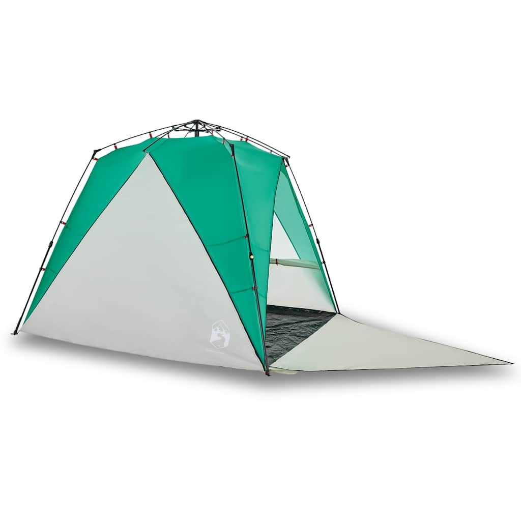 Vidaxl Beach Stan 4-Person Waterproof Fast-Release Sea Green