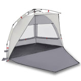 VidaXL beach tent 2-person waterproof fast-release gray