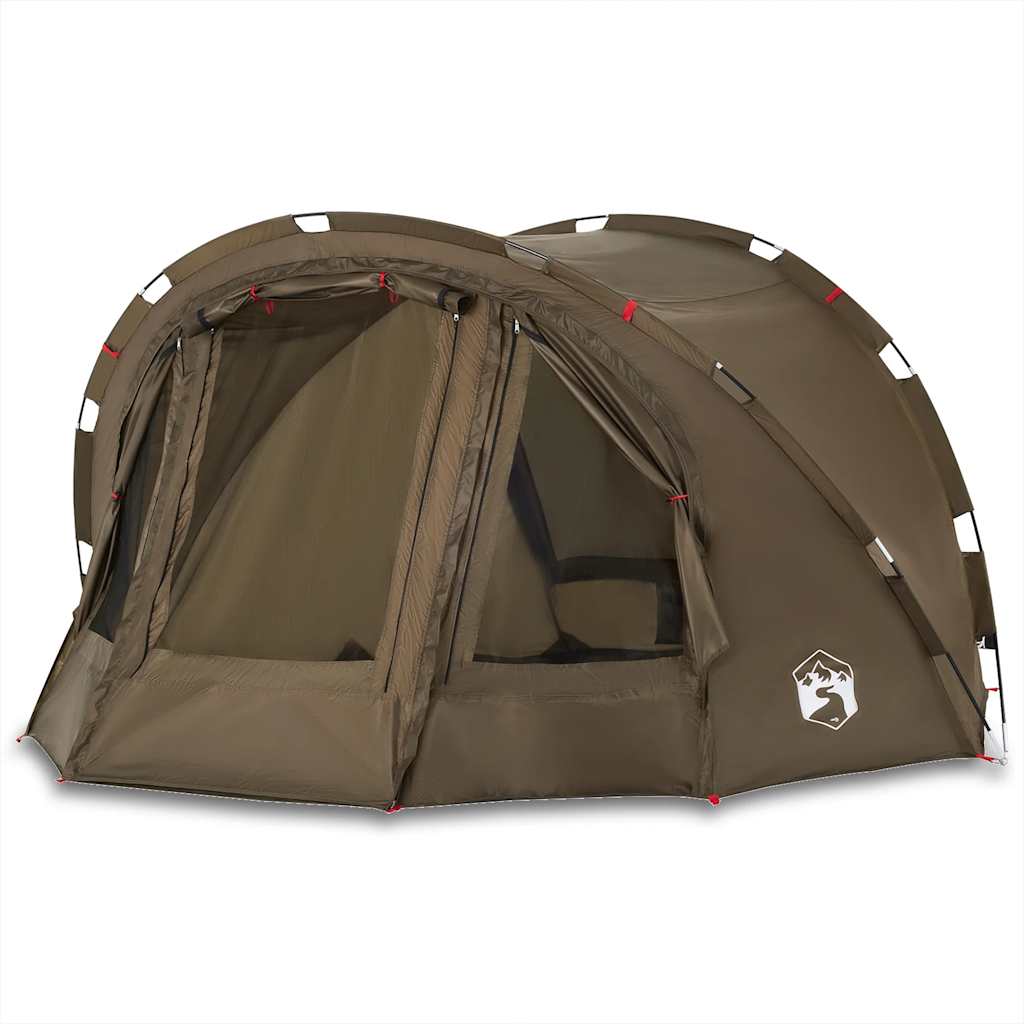 VidaXL tente de pêche 4 personnes imperméable vert olive