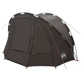 VidaXL tente de pêche 4 personnes imperméable marron