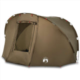 VidaXL tente de pêche 5 personnes imperméable vert olive