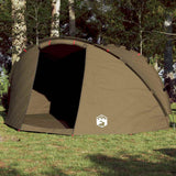 VidaXL tente de pêche 5 personnes imperméable vert olive