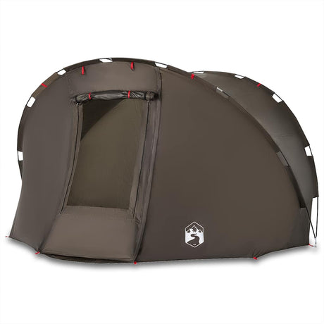 VidaXL tente de pêche 5 personnes imperméable marron