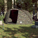 Tente de pêche VidaXL camouflage imperméable 5 personnes