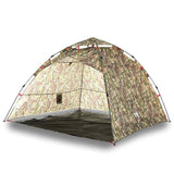 VidaXL Tent 4-person quick-release camouflage