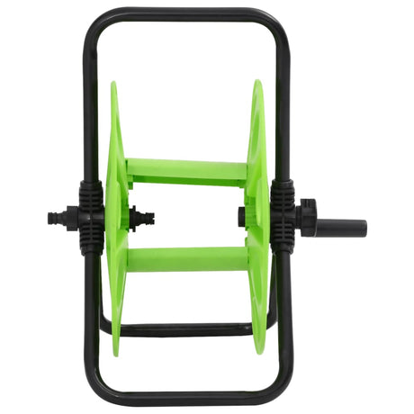 Vidaxl enrouleur de tuyau pour 45 m 1 2 tuyau autoportant acier vert