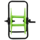 Vidaxl hose reel for 45 m 1 2 hose freestanding steel green