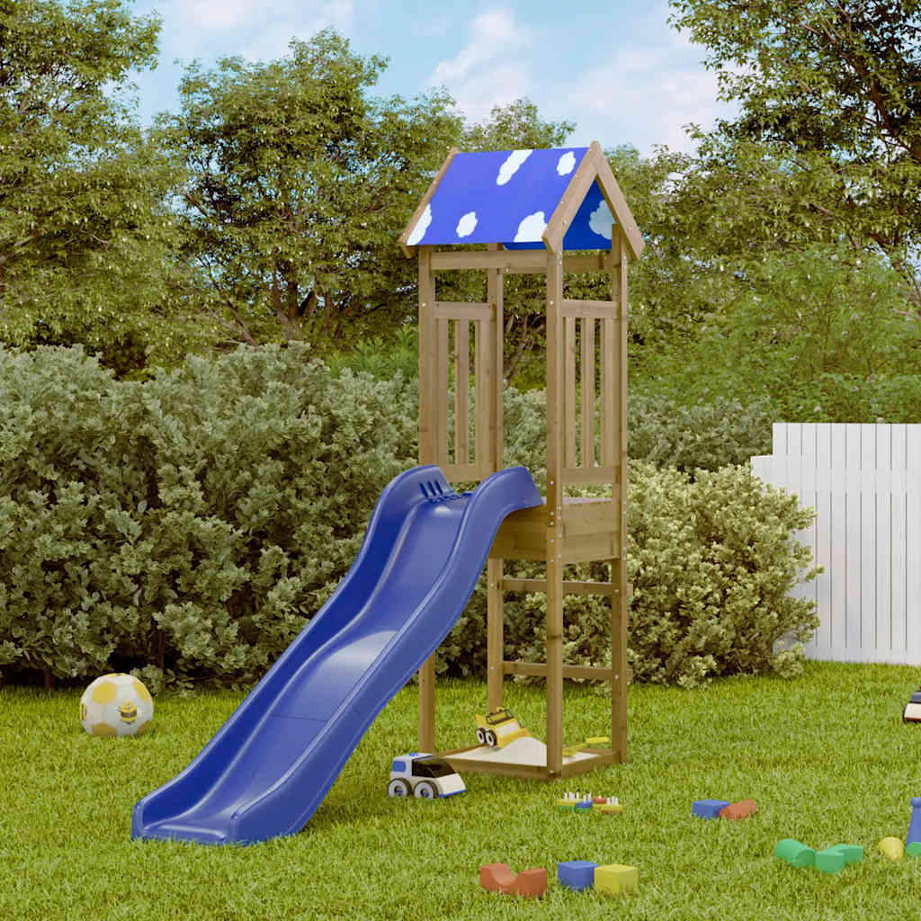 Maisonnette Vidaxl en bois de pin imprégné