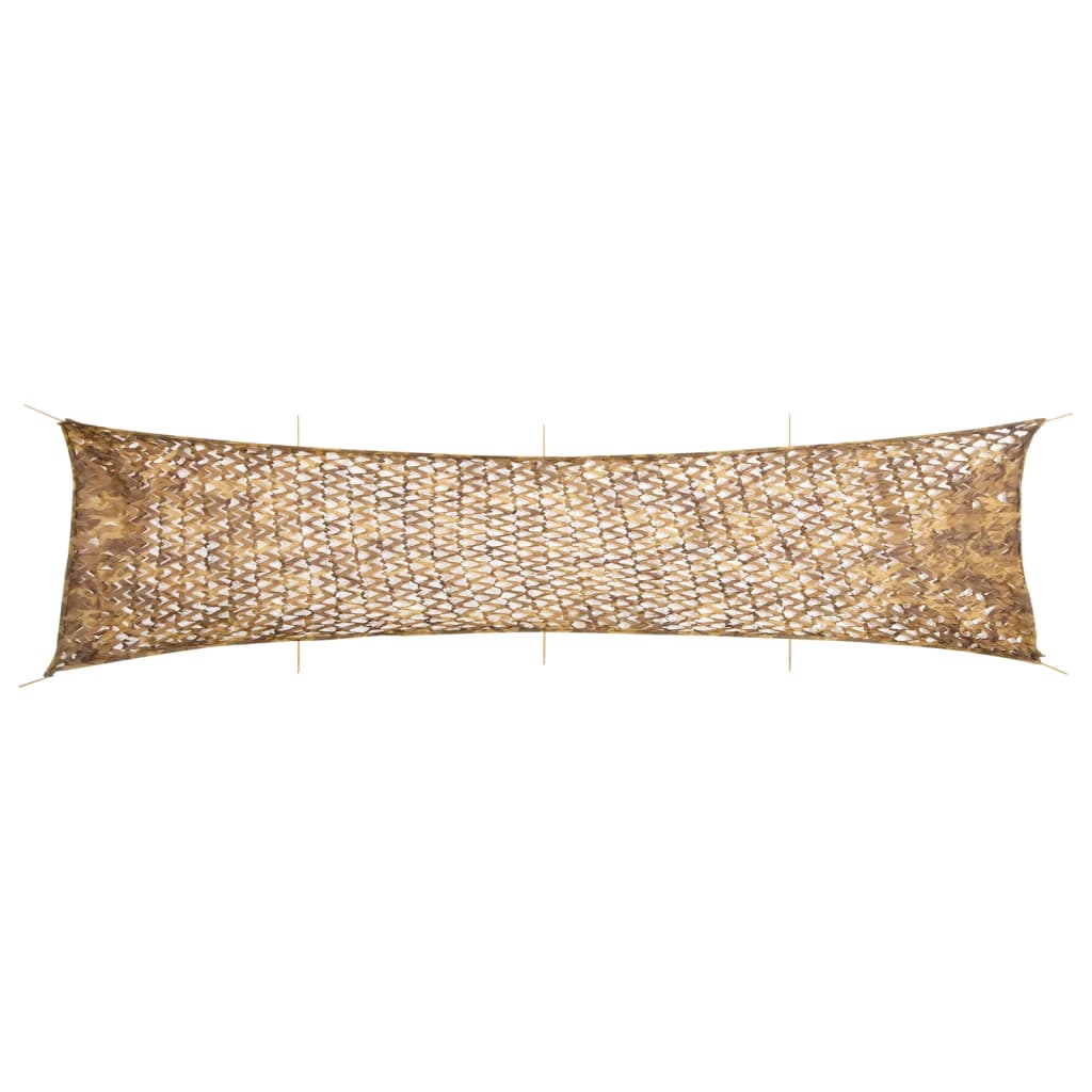 Vidaxx filet de camouflage avec sac de rangement 809x207 cm couleur sable