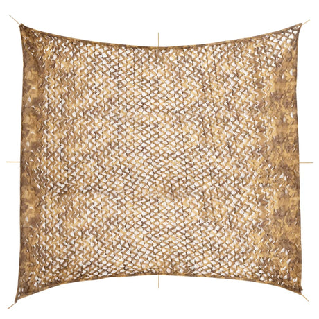 Vidaxx filet de camouflage avec sac de rangement 521x493 cm couleur sable