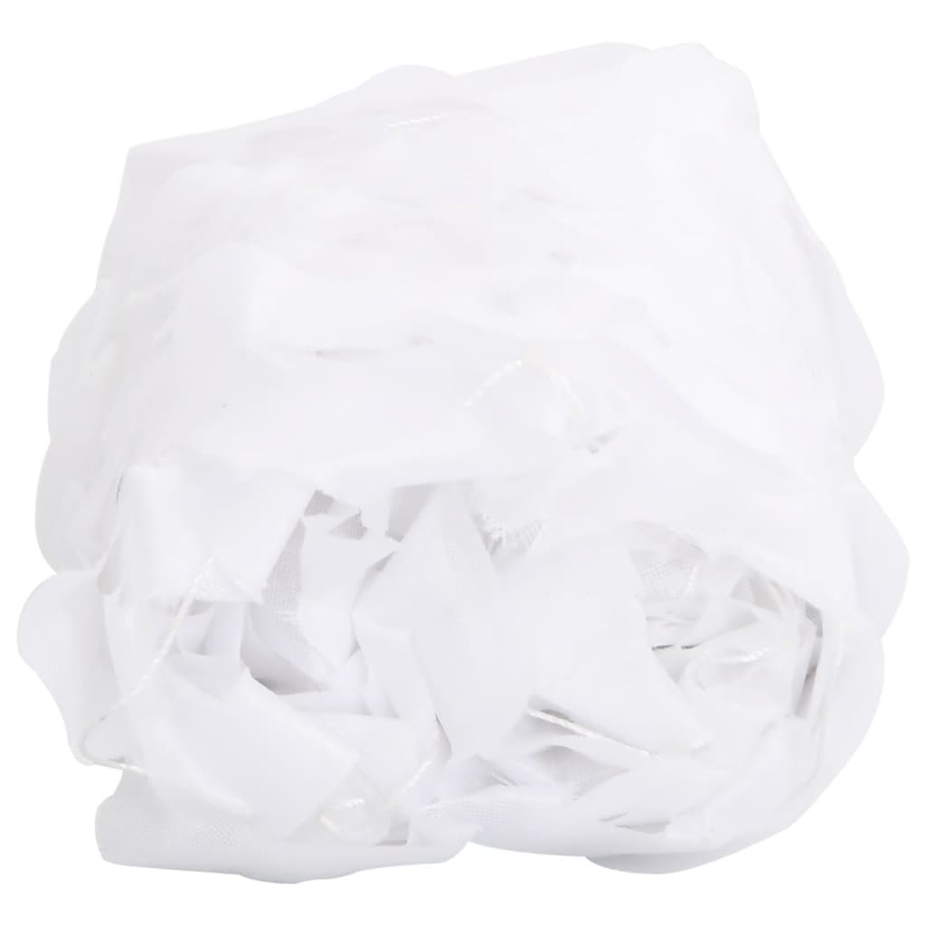 Vidaxx filet de camouflage avec sac de rangement 312x140 cm blanc
