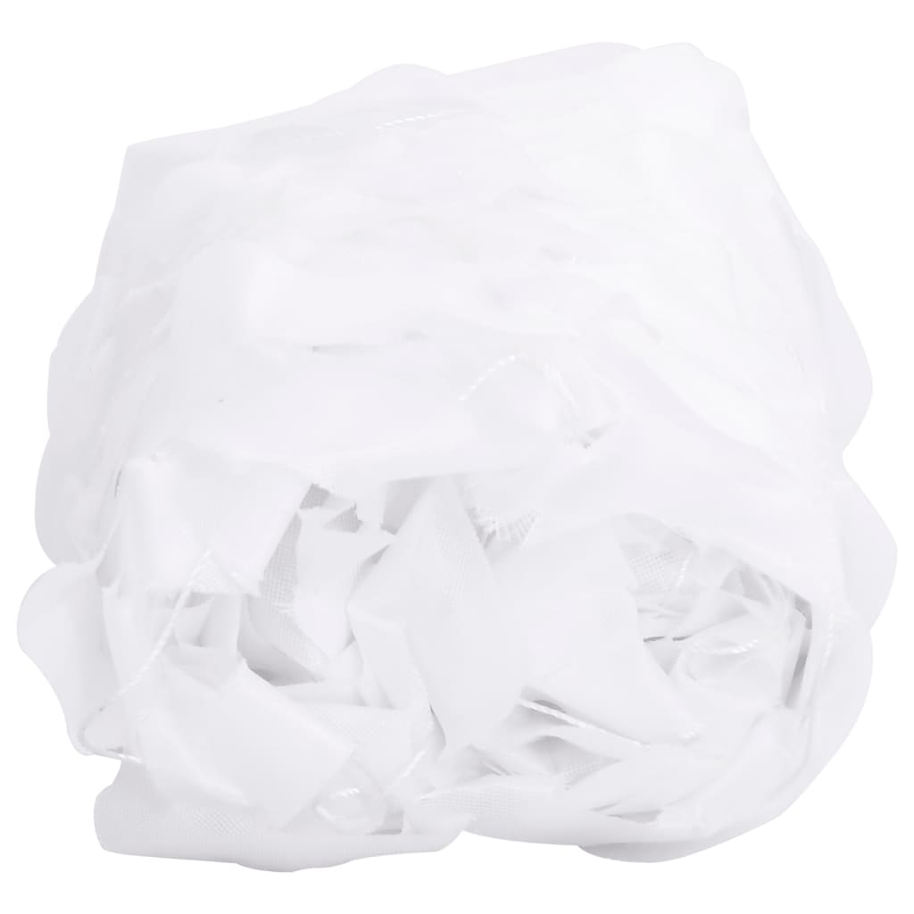 Vidaxx filet de camouflage avec sac de rangement 412x144 cm blanc