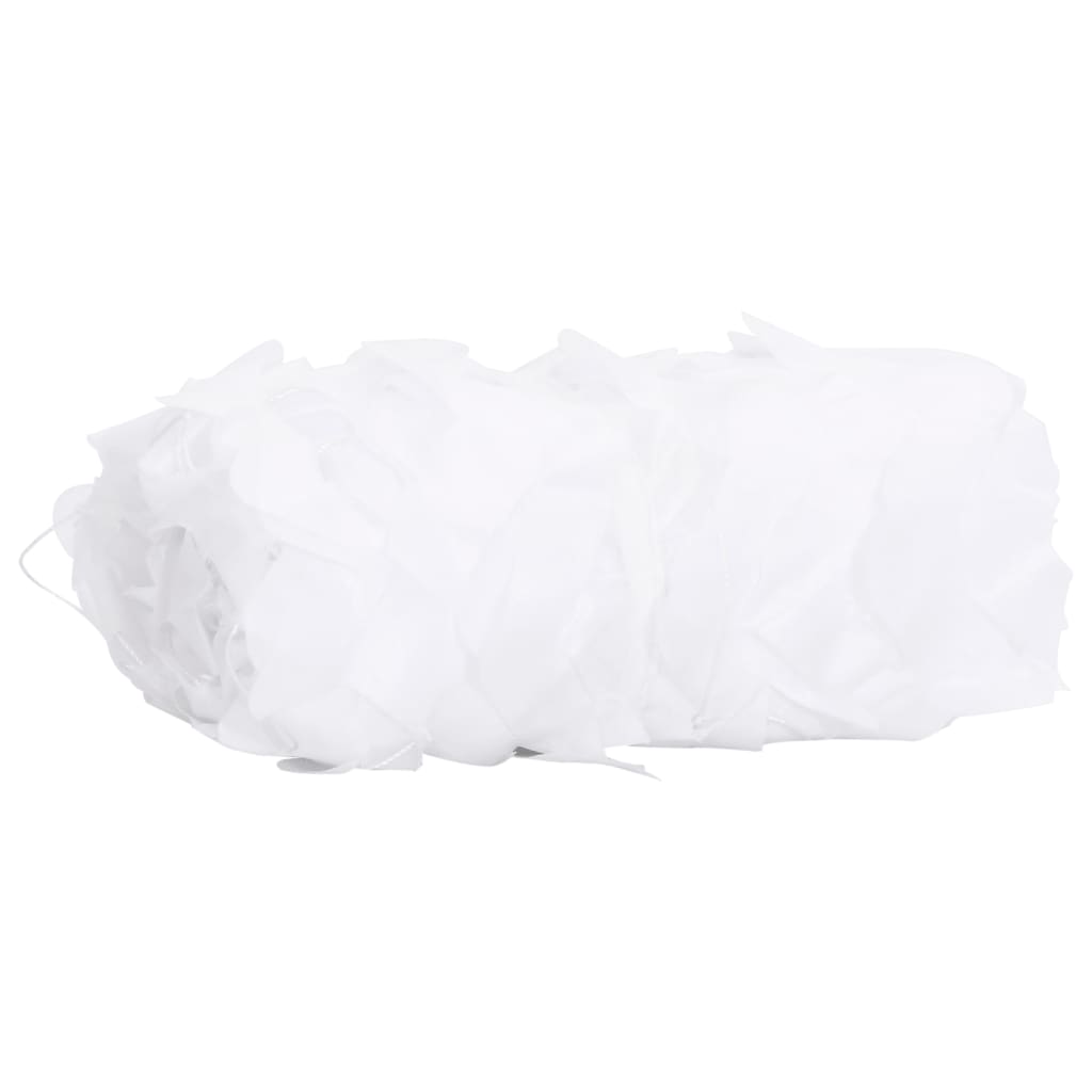 Vidaxx filet de camouflage avec sac de rangement 613x138 cm blanc