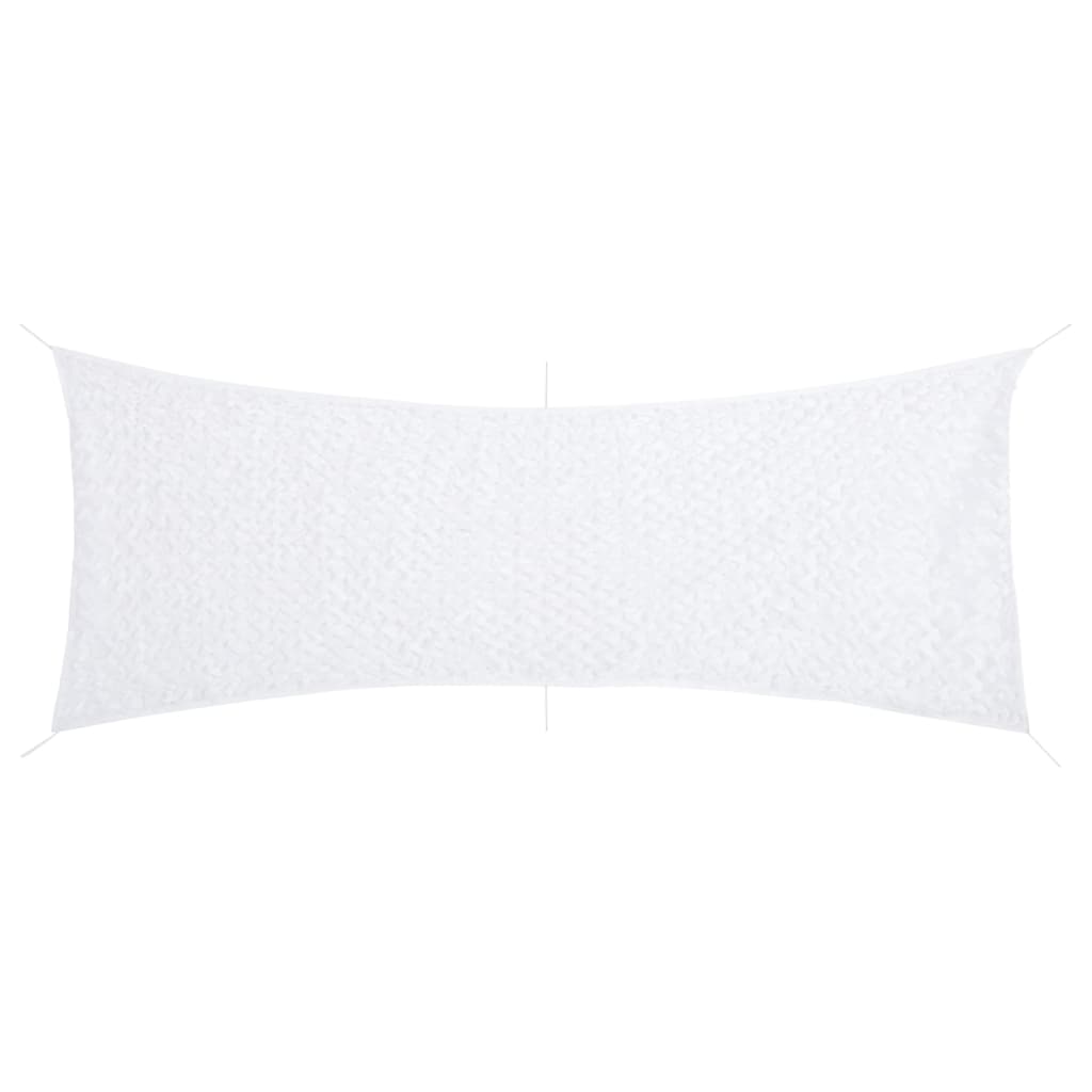 Vidaxx filet de camouflage avec sac de rangement 525x205 cm blanc