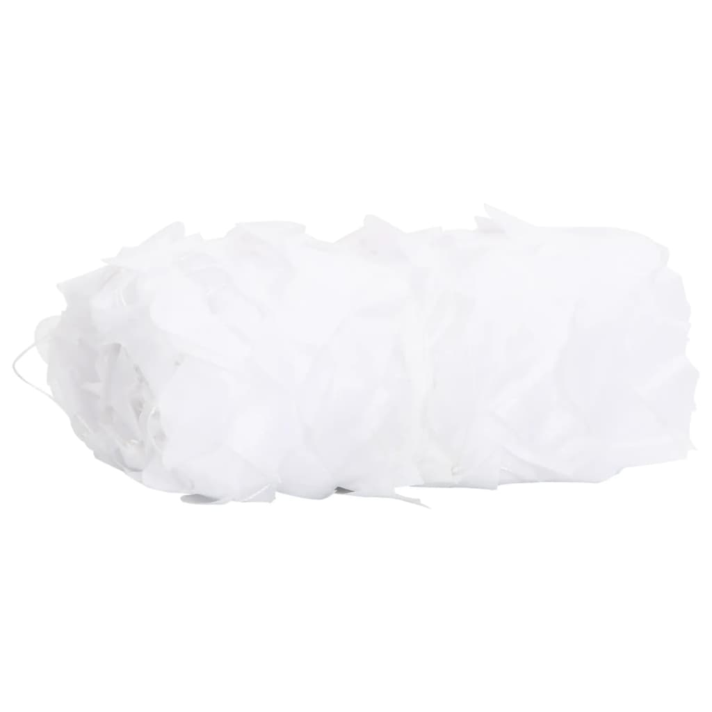 Vidaxx filet de camouflage avec sac de rangement 627x290 cm blanc