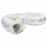 Vidaxx tuyau de ventilation isolé ø15 6 m cm aluminium