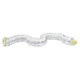 Vidaxx tuyau de ventilation isolé ø15 6 m cm aluminium