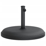 Pied de parasol Vidaxl pour mâts de ø32 35 38 mm 25 kg rond