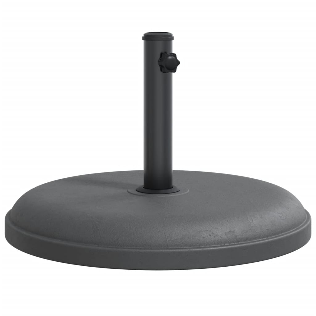 Pied de parasol Vidaxl pour mâts de ø32 35 38 mm 25 kg rond