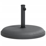 Pied de parasol Vidaxl pour mâts de ø32 35 38 mm 25 kg rond