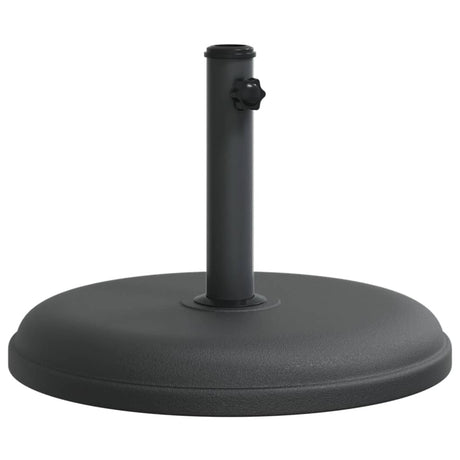 Pied de parasol Vidaxl pour mâts de ø32 35 38 mm 15 kg rond