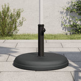 Pied de parasol Vidaxl pour mâts de ø32 35 38 mm 15 kg rond