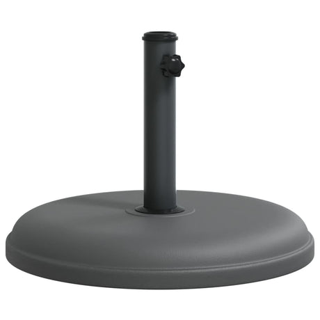 Pied de parasol Vidaxl pour mâts de ø32 35 38 mm 15 kg rond
