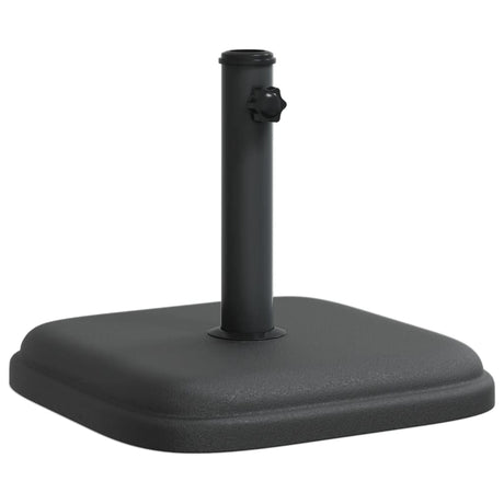 Pied de parasol Vidaxl pour mâts de ø32 35 38 mm carré de 11 kg