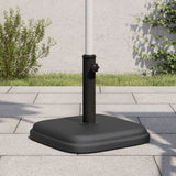 Pied de parasol Vidaxl pour mâts de ø32 35 38 mm carré de 11 kg