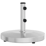 Pied de parasol Vidaxl pour mâts de ø32 38 48 mm 25 kg rond