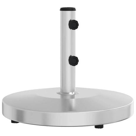 Pied de parasol Vidaxl pour mâts de ø32 38 48 mm 25 kg rond