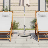Pied de parasol Vidaxl pour mâts de ø32 38 48 mm 25 kg rond