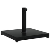 Pied de parasol Vidaxl pour mâts de ø32 38 48 mm carré de 18 kg