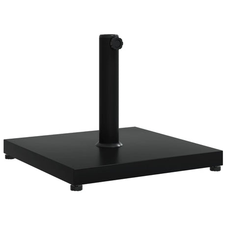 Pied de parasol Vidaxl pour mâts de ø32 38 48 mm carré de 18 kg