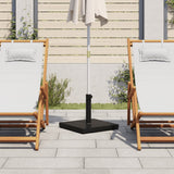 Pied de parasol Vidaxl pour mâts de ø32 38 48 mm carré de 18 kg