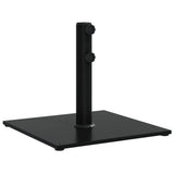 Pied de parasol Vidaxl pour mâts de ø32 38 48 mm carré de 17 kg