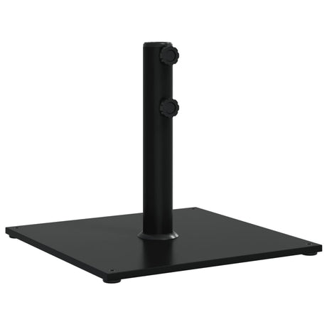 Pied de parasol Vidaxl pour mâts de ø32 38 48 mm carré de 17 kg