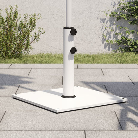 Pied de parasol Vidaxl pour mâts de ø32 38 48 mm carré de 17 kg