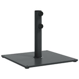 Pied de parasol Vidaxl pour mâts de ø32 38 48 mm carré de 17 kg