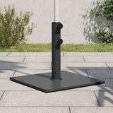Pied de parasol Vidaxl pour mâts de ø32 38 48 mm carré de 17 kg