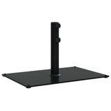 Pied de parasol Vidaxl pour mâts de ø32 38 48 mm 15 kg rectangulaire