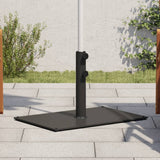 Pied de parasol Vidaxl pour mâts de ø32 38 48 mm 15 kg rectangulaire