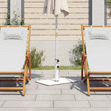 Pied de parasol Vidaxl pour mâts de ø32 38 48 mm 15 kg rectangulaire