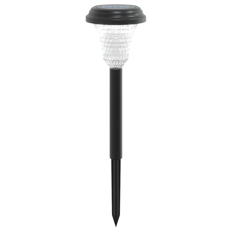 Vidaxx éclairage d'allée de jardin 12 pcs solaire avec piquets de terre blanc